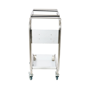 Carrito de Basura de Acero Inoxidable de Alta Resistencia con Parte Superior Abierta |   Equipo de Saneamiento para Cocina Comercial, para Restaurantes, Hoteles y Hogares - Product Image 3