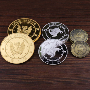Halloween Magic College <span class=keywords><strong>Harry</strong></span> y <span class=keywords><strong>Potter</strong></span> Gringotts Wizarding Bank Moneda de oro con monedero - Product Image 4