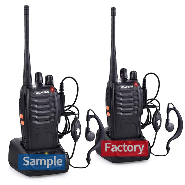 Radios Ht Baofeng Bf 888s Talkie Walkie Bf-888s Intercom Cb Ham Two Way Radio Mini Walkie Talkie Long 100 Km Range Walkie-talkie