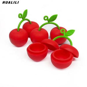 Móc Khóa Hình Anh Đào 10ML Được Thiết Kế Mới Hộp Đựng Bằng Silicon - Product Image 1