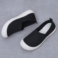 Sepatu kasual nyaman, sepatu kasual rajutan low-top, sepatu kasual jalan kaki berkualitas tinggi