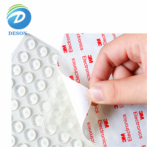 Deson Autovibration <span class=keywords><strong>20mm</strong></span> Tampon d'arrêt en caoutchouc Embouts de remplacement pour les extrémités de butée de porte inférieure - Product Image 4