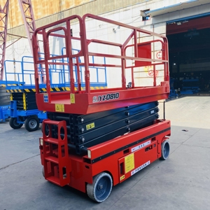 Meilleure vente Plate-forme élévatrice personnelle pour travail aérien Plate-forme élévatrice à ciseaux automotrice mobile électrique pour une personne en vente - Product Image 4