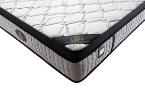 Meubles de chambre à coucher de luxe fournisseurs en gros colchon matelas lits doubles et matelas enroulable usine de ressorts ensachés - Product Image 2