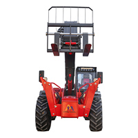 Chariot télescopique de 4 tonnes avec bras télescopique de 18 m et hauteur de levage élevée
