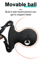 Jouet sexuel BDSM en Silicone souple, dilatateur profond de la gorge, bouchon buccal, boule Gag pour jeux pour adultes, prix de gros