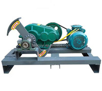 Gran oferta, procesador de leña cinético eléctrico, cortador doble, picador de madera con Motor y motor para dividir troncos