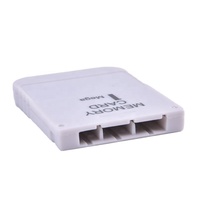 Carte mémoire pour jeux PS1 PSX, 1 pièce, cartes de stockage de 1 méga, pratiques et abordables, 0.5 mo
