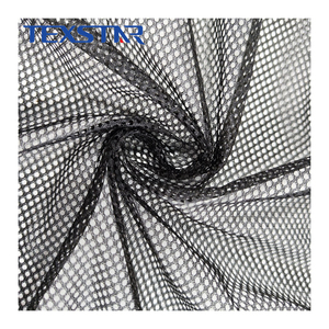 Warp Đan Polyester Lót Lưới Vải Huỳnh Quang Màu Vàng Huỳnh Quang Màu Cam - Product Image 2