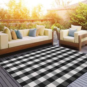 Indoor Outdoor Living Room Big Size Large Buffalo Plaid Carpets and <b>Rugs</b> - Product Image 2
