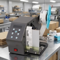 Distributeur d'étiquettes alimentaires et médicales électrique DT208, machine d'emballage automatique électronique à vitesse réglable pour cartons en papier, moteur Core Moto 8146