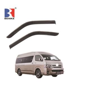 Deflector de Ventana de Alta Gama para TOYOTA HIACE BUS H200 H300 2005-2022, Visera de Ventana de Acero Inoxidable y PC+ - Product Image 2