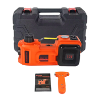 Kit de cric hydraulique électrique pour voiture 5 tonnes avec compresseur d'air à percussion électrique 4-en-1, outil d'urgence routier pour SUV, berline, camion