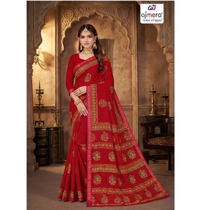Elegant Suti <b>Sarees</b> for Women Luxury Comfort Traditional Classic Style Quick Dry Sun Protection for Festive Party Casual Wear - Product Image 3