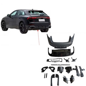 <span class=keywords><strong>Prix</strong></span> de gros 2019-2025 pour <span class=keywords><strong>Audi</strong></span> Q8 mise à niveau vers <span class=keywords><strong>RSQ8</strong></span> pare-chocs arrière avec diffuseur tuyau d'échappement - Product Image 3