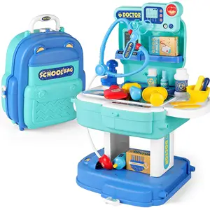 Enfants médecin jeu ensemble pour enfants jouet, kit de médecin pour enfants dentiste jouet, jouets de medecin roleplay semblant jeu de rôle docteur jouets