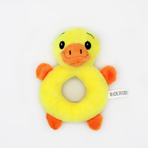 Jouets interactifs en peluche pour chiots, canards créatifs à mâcher, couineurs, roses, jaunes, oranges, durables, vente en gros à prix réduit - Product Image 4