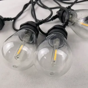 S14 Waterproof Camping LED String Lights Christmas Wedding Holiday Decoration