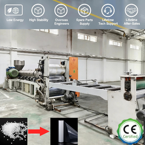 Extrudeuse de recyclage à vis simple CE d'<span class=keywords><strong>occasion</strong></span> pour la production de feuilles PP, haute performance, faible consommation d'énergie, facile à entretenir, longue durée de vie - Product Image 1