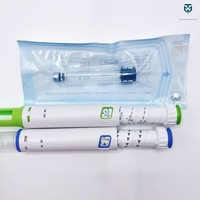 Vente en gros de flacons en verre de 3 ml et 4 ml avec couvercle en aluminium Tuteng et bouchon en caoutchouc pour les soins de la peau, écologiques, logo personnalisé