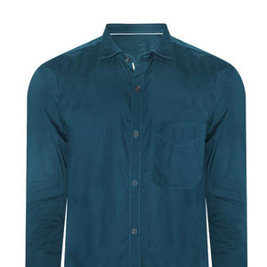 Camisas Casuales de Negocios para Hombre al por Mayor, Cuello Mao, Tela Satinada, Color Sólido, Manga Larga, Estilo Veraniego, Nuevo Estilo - Product Image 4