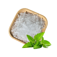 99% pureté naturelle DL Menthol cristal glace prix usine industriel extrait de menthe de qualité alimentaire pour tabac Flavo