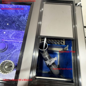 <span class=keywords><strong>Aquarium</strong></span> sur pied ultra-clair <span class=keywords><strong>en</strong></span> verre, grand et moyen, à cinq lignes, ultra-blanc, léger, pour l'observation des Koi et des Arowana - Product Image 5