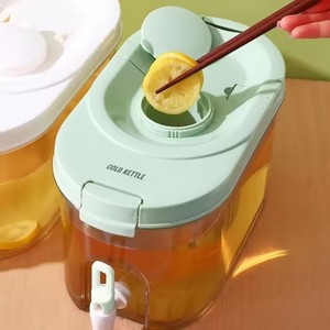 Tủ lạnh Ấm đun nước lạnh với vòi nước nhựa uống quả nước trái cây bình nước cho nhà bếp nhà bên thanh đồ uống Dispenser - Product Image 3