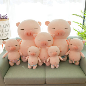 ตุ๊กตาหมูจอมซน HY Foreign trade ของขวัญวันเกิดสำหรับเด็ก ตุ๊กตาผ้าพลัฌ กางเกงว่ายน้ำ ตุ๊กตาหมูชายหาด ขายส่ง - Product Image 1