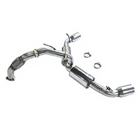 Système d'échappement Catback en acier inoxydable de 3 pouces, kit silencieux de performance pour SW20 3S-GTE Turbo 90-95, vente en gros, pièces de rechange