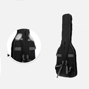 快適なポータブルダブルストラップギターギグバッグOEMカスタムロゴギターバッグ - Product Image 2
