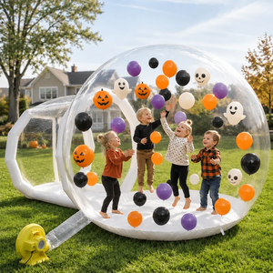 Transparent PVC Inflatable Bubble Tent Clear Event <b>Balloon</b> Dome Party Display for Wedding Halloween Outdoor Promotion - Product Image 1