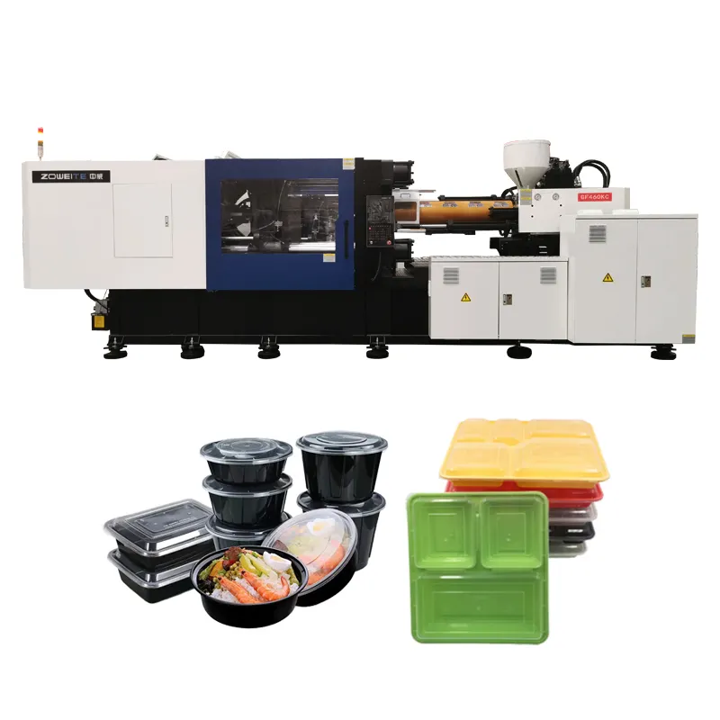 Plastic thin wall food box injection molding machine for food container