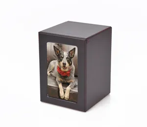 Keepsake Pet Bamboo Urns Solid Wooden Pet Urns For Dogs Ashes Pet Cremation