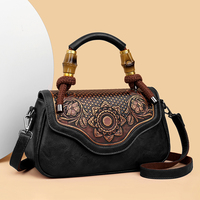 Tas Selempang Wanita Kualitas Tinggi Grosir Pabrik, Desain Cetak, Tas Bahu Fashion Model Terbaru