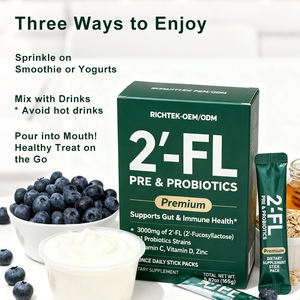 Personalizzabile 2 '-FL HMO prebiotici probiotici per adulti facile da assumere integratore enzimatico - Product Image 6