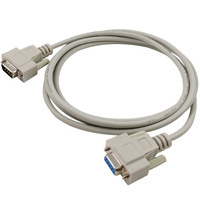 Cable de serie de extensión d-sub Rs232 Db 9 macho a Db9 macho a macho, personalizado