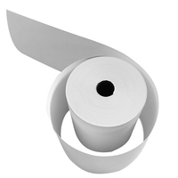 Papel Térmico Personalizado a Precio de Fábrica, Impresión de Papel Térmico de 80 mm de Ancho y 80 mm de Altura, Rollos de Papel Térmico, Papel para Recibos de Cajero Automático