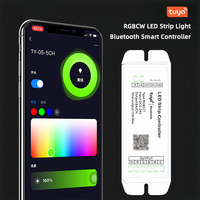 Réglage de la luminosité Tuya LED Contrôleur Gradateur Réglage de la vitesse Télécommande Minuterie Fonctions personnalisées Contrôleur intelligent