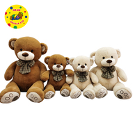 Grand ours en peluche, jouet en tissu, poupée américaine grand ours, cadeau d'anniversaire