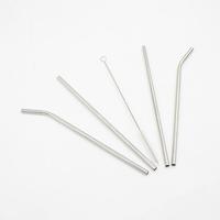 Choix exceptionnel : Pailles réutilisables en acier inoxydable 304 sans BPA, écologiques, certifiées CE, couleurs personnalisables, accessoires de bar