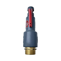 Nouvelle Soupape de sécurité à ressort Grizzly en acier inoxydable 304 à bride DN32 PN16 pour citerne à ciment A27T-16, Pièces de remorque de haute performance
