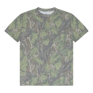 卸売り釣りTシャツフェード & シュリンク耐性ハンティングシャツ男性用コンフォートストレッチ素材ウォッシュアウトカモフィッシングシャツ - Product Image 4