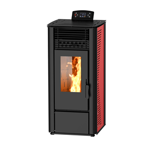 KM1009A 10KW CE ROHS Approuvé Poêle à granulés de bois Cheminée à granulés de Chine Poêle à granulés écologique pour salon Maison - Product Image 1