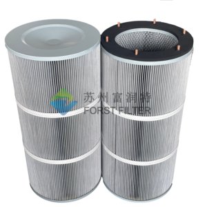 Nhà máy bán Chất lượng cao PTFE lớp phủ bụi bột <span class=keywords><strong>Cartridge</strong></span> Lọc bu lông sử dụng xi lanh HEPA lọc xếp li Túi bộ lọc - Product Image 1
