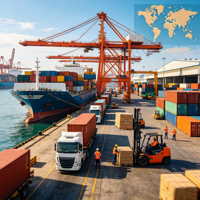 Agent d'expédition maritime et aérienne rapide et économique LCL+Express, transitaire logistique DDP, assistance 24/7, assurance, Chine, destinations mondiales