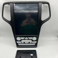 CARUPEZ Radio de Coche Android de 12.1 Pulgadas con GPS, Navegación, Cámara de Reversa y Android Auto para Jeep Grand Cherokee 2014-2022, Mantiene los Botones Originales