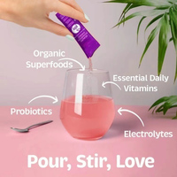 Multivitamines et Électrolytes pour Femmes : 25 Vitamines et Minéraux, Fer, Protéines, Super Aliments Verts et Betteraves – Boisson Solide Effervescente