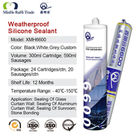 Scellant neutre MH6600, silicone souple non acétique, ignifuge, anti-moisissure, inodore, argenté, transparent pour double vitrage et métal
