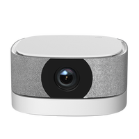 Proyector de video más vendido YG361 con proyector portátil LED Electronic Focus con batería recargable